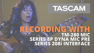Video thumbnail for TASCAM Gear: TM-280 Microphones | SERIES 8p Dyna Mic Pre | SERIES 208i Audio Interface by TASCAM Official
