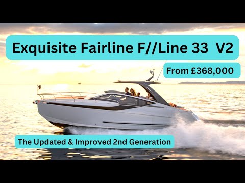 Giro in barca - Fairline F//Line Line 33 - Versione 2