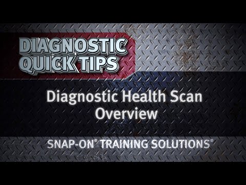 Diagnostic Health Scan Overview Quick Tip | Snap-on® Training Solutions®