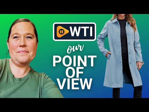 Springrain Womens Pea Coat Elegant Overcoat Single Breasted Winter Coat Dress Coat with Pockets X-Large Dustyblue - WTI product video review