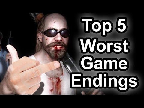 Top 5 - Worst game endings of recent years - Volume 2 (Spoiler alert)