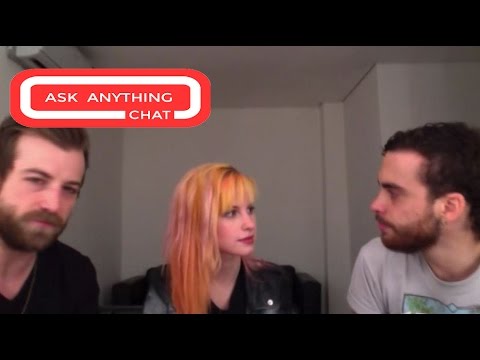 Paramore Answers Fan Questions On Ask Anything Chat w/ Romeo, SNOL ​​​ - AskAnythingChat