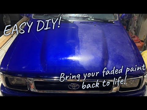 How to Bring Faded Paint Back to Life! *SUPER EASY!