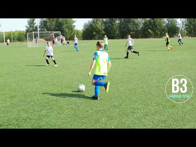 Товарищеская игра по футболу - Камское Устье 09.09.2018