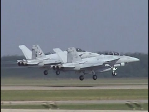 2005 NAS Oceana Airshow - The Fleet - Mass Takeoffs