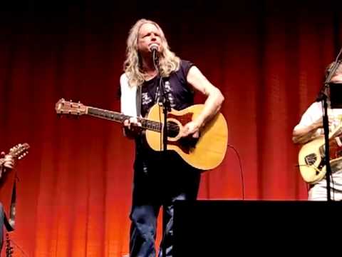 Sam Baker with Audrey Auld at the Crystal Theatre Okemah 2009 Slots