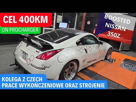 NISSAN 350Z FROM CZECH REPUBLIC IN COOBCIO GARAGE - MISSION SUPERCHARGER BOOSTED POWER 400HP