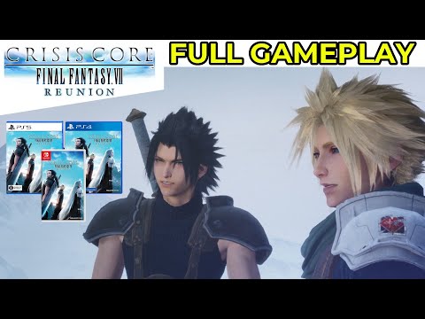 Crisis Core FF7 Reunion FULL GAMEPLAY HD Nintendo Switch | No Commentary Walkthrough | PS5 PS4