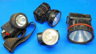 Old Emergency Head Light used solar powered laser projection wall decor light auto on/off