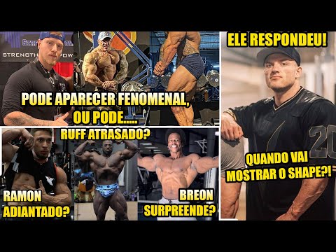 RAMON SECO! RUFF ATRASADO? URS REVELA QUANDO MOSTRARA SHAPE! NICK COMENTA SOBRE GIGA EM OHIO! E +