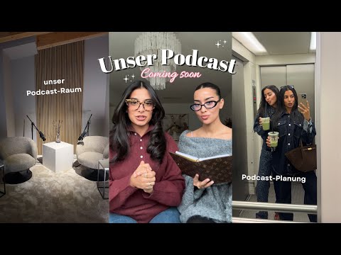 This is how chaotically our podcast starts... 😫🎙️✨ Name, studio &&& we'll take you along 📹 | Sara...