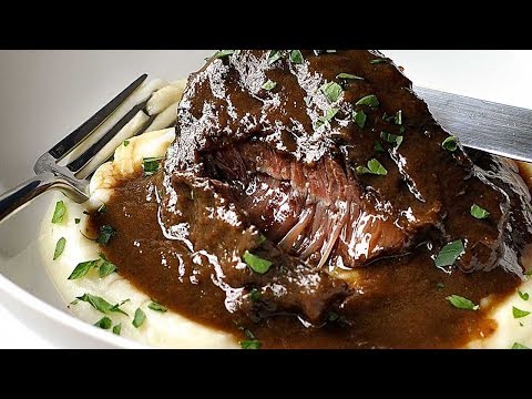 Slow Cooked Beef Cheeks in Red Wine Sauce