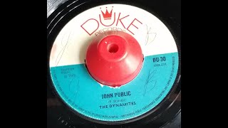 The Dynamites John Public B side Clancy Eccles Fire Corner