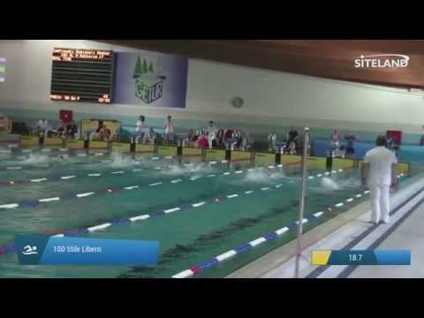 Serie 17 dei 100 Stile Libero  Assoluti Maschi Master - Campionati Regionali Master 2015 VENETO e F