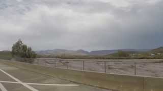 preview picture of video 'New River Raging Flood Waters in New River Arizona'