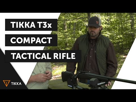 Kompaktes taktisches Gewehr Tikka T3x mit Nate Hosie.