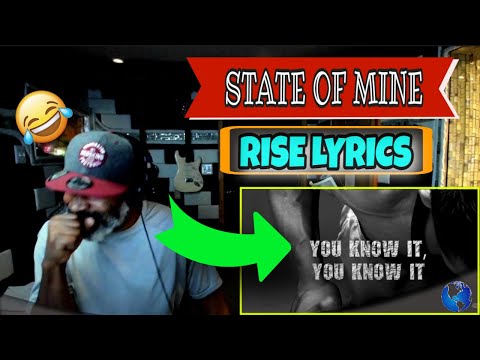 State of Mine - Rise Lyrics Video - Producer Reaction
