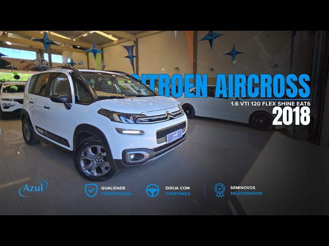 Vídeo CITROEN AIRCROSS 1.6 VTI 120 FLEX SHINE EAT6