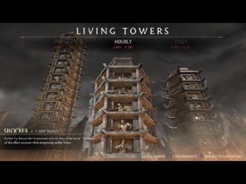 Mortal Kombat XL dragon fangs Goro shocker living tower gameplay