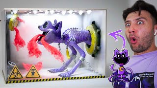 DIORAMA OF REALISTIC MONSTER CATNAP POPPY PLAYTIME CHAPTER 3 IN THE LABORATORY