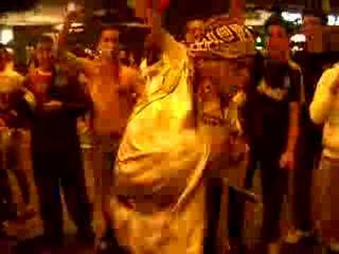 Pasillo en Las Palmas, Real Madrid Campeón Liga 07-08