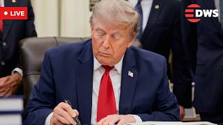 LIVE: U.S. President Trump  Signs New Executive Orders During White House Signing Ceremony | AC15