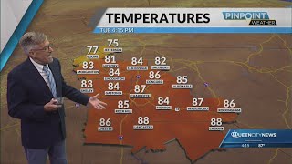 Nice weather pattern continues, but humidity and storm chances return soon
