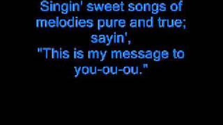 BOB MARLEY - THREE LITTLE BIRDS (LYRICS)