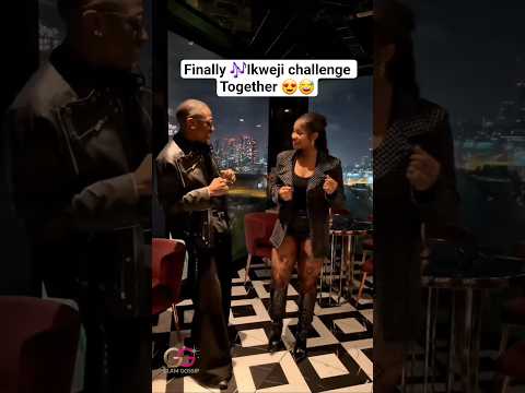 Priscilla and Jux #ikwejichallenge 😍 #jp #shorts #lifeisbutadream