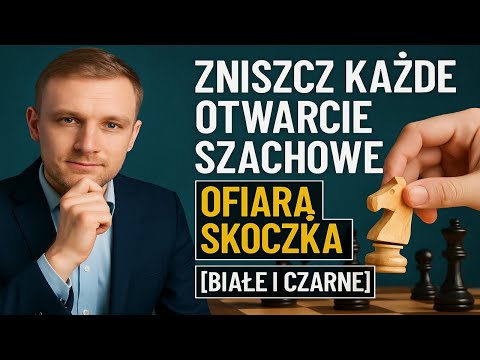 Destroy Every Chess Opening with a Knight Sacrifice [White and Black]