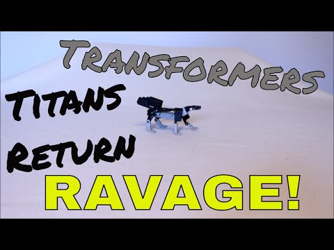 Transformers Titans Return Legends Class Ravage - GotBot True Review NUMBER143