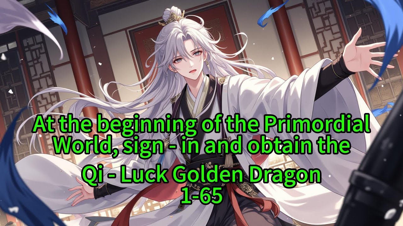 《At the beginning of the Primordial World, sign - in and obtain the Qi - Luck Golden Dragon》