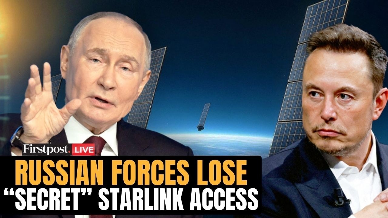 LIVE: Musk Cuts Starlink Access, Russian Forces Face Setback in Ukraine | Firstpost