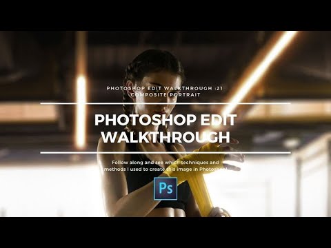 Photoshop Edit Walkthrough 21- Composite Portrait