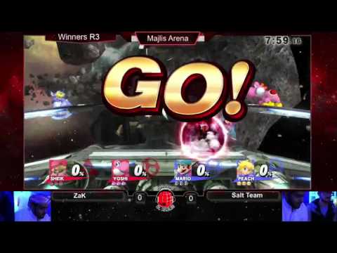 SSB4 Doubles @ Al Majlis 29/1: Team ZaK vs Team Salt - WR3