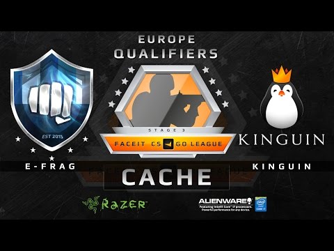 E-Frag.net vs Kinguin - Map 3 - Cache (FACEIT 2015 League EU Qualifiers)