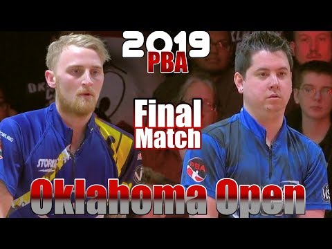 2019 Bowling - PBA Bowling Oklahoma Open Final -Jesper Svensson VS. Jakob Butturff