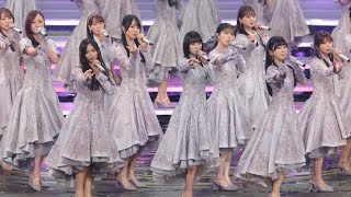 紅白歌合戦】乃木坂46、全メンバーで「きっかけ」披露　遠藤さくらセンターに会場全体使う