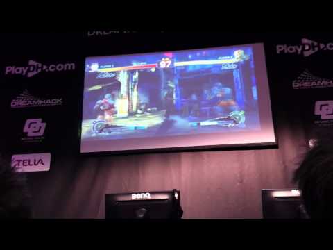 Gamex Kista Stockholm Sweden. Street Fighter Tournament - Skatan Milla vs Yagami (Part 3)