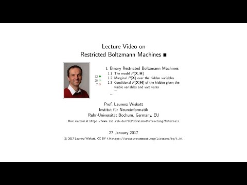 RBM 1.1-1.3 - Restricted Boltzmann Machines (32 min)
