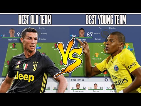 BEST OLD TEAM 👴 VS BEST YOUNG TEAM 👶 FIFA 19 EXPERIMENT! FT. RICH LEIGH