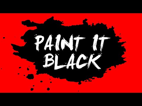 Paint It, Black - The Rolling Stones piano tutorial
