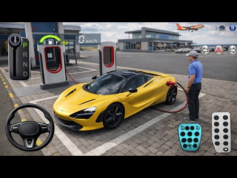 🎮 3D Driving Class | Supercar Refueling & Realistic Driving Experience 🇺🇸 Car Driving Games 2026