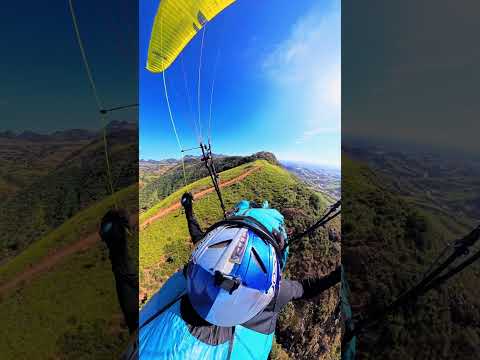 Pousando…. Rampa de Voo Livre Astolfo Dutra Minas Gerais.