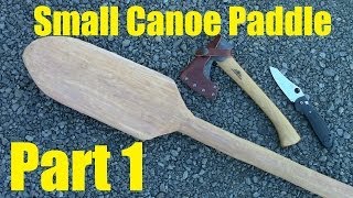 Download lagu Carving a Small Cedar Canoe Paddle -Part 1- by TheGearTester mp3