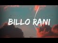 Billo Rani Lyrics Lyrical Bam Hindi