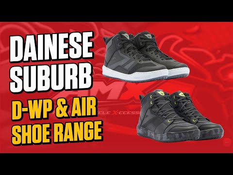 Dainese Suburb D-WP & AIR Shoe Range - AMX Product Insights with Riana Crehan