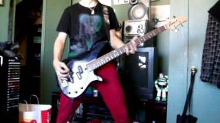Green Day Teenage Lobotomy/Blitzkrieg Bop Live 2003 Bass Cover By The Ramones