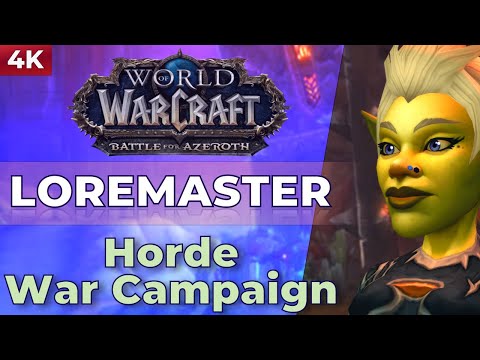 Foothold: Tiragarde Sound - WoW Quest 51800 playthrough in 4K 60fps