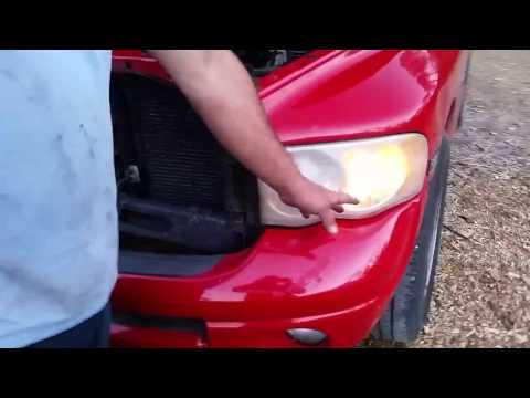 2002 - 2008 Dodge Ram Headlight replacement. Better more simple way